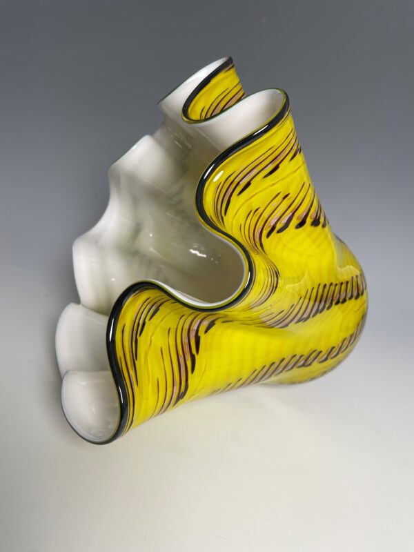 Citrone Fluted Open Vessel